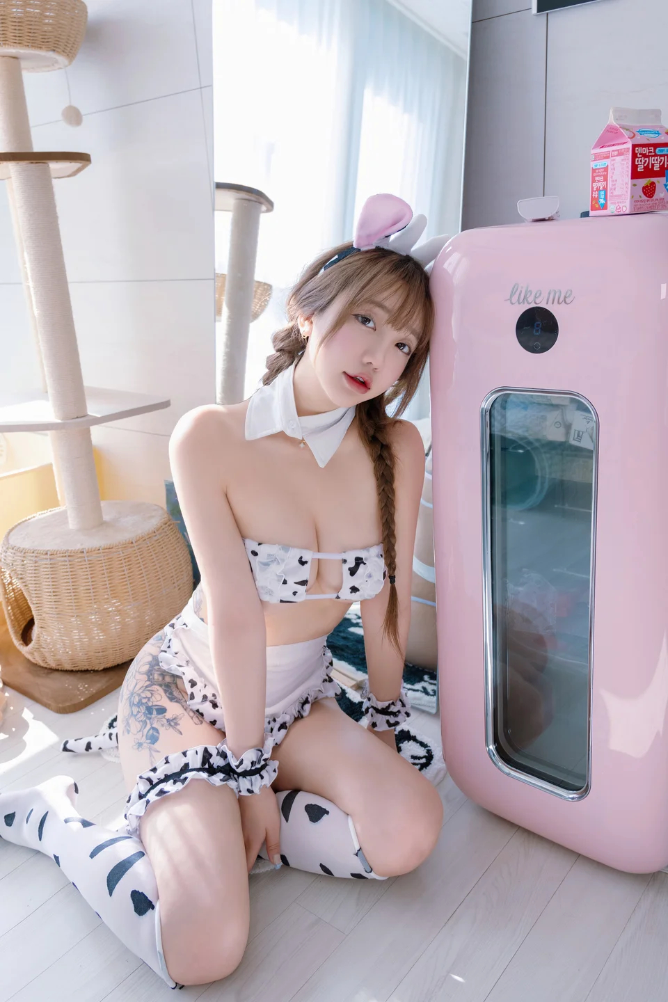 孙乐乐(Son Ye-Eun) - 111 Cow Girl [57P,2V-700MB] tg@simisebaisi 【丝足阁】020.webp